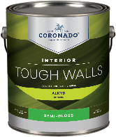 Tropicolor Paint Center Tough Walls Alkyd Semi-Gloss forms a hard, durable finish that is ideal for trim, kitchens, bathrooms, and other high-traffic areas that require frequent washing.boom