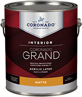 Tropicolor Paint Center Coronado Grand is an acrylic paint and primer designed to provide exceptional washability, durability and coverage. Easy to apply with great flow and leveling for a beautiful finish, Grand is a first-class paint that enlivens any room.boom