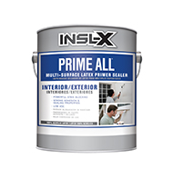 Tropicolor Paint Center Prime All™ Multi-Surface Latex Primer Sealer is a high-quality primer designed for multiple interior and exterior surfaces with powerful stain blocking and spatter resistance.

Powerful Stain Blocking
Strong adhesion and sealing properties
Low VOC
Dry to touch in less than 1 hour
Spatter resistant
Mildew resistant finish
Qualifies for LEED® v4 Creditboom