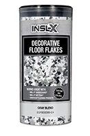 Tropicolor Paint Center Transform any concrete floor into a beautiful surface with Insl-x Decorative Floor Flakes. Easy to use and available in seven different color combinations, these flakes can disguise surface imperfections and help hide dirt.

Great for residential and commercial floors:

Garage Floors
Basements
Driveways
Warehouse Floors
Patios
Carports
And moreboom