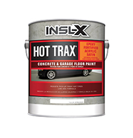 Tropicolor Paint Center Hot Trax is a high-performance, ready-to-use, epoxy-fortified acrylic concrete and garage floor coating that resists hot tire pick-up and marring common to driveways and garage floors. Hot Trax seals and protects concrete from chemicals, water, oil, and grease. This durable, low-satin finish resists cracking and can also be used on exterior concrete, masonry, stucco, cinder block, and brick.

Low-VOC
Resists hot tire pick-up
Interior or exterior use
Recoat in 24 hours
Park vehicles in 5-7 days
Qualifies for LEED creditboom